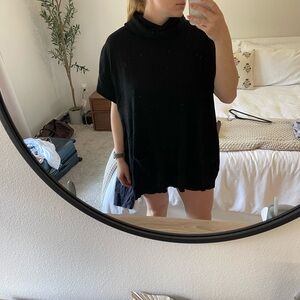 Camille & Co Black Sweater Tunic